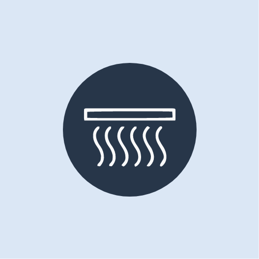 Ogrevano dno zunanje enote