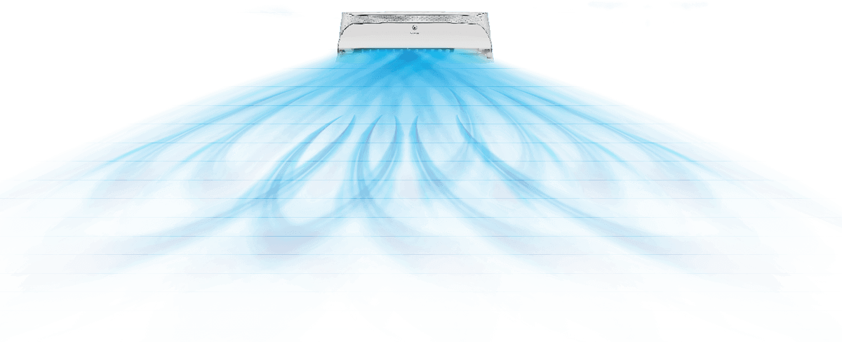 Kroženje zraka po celotnem prostoru