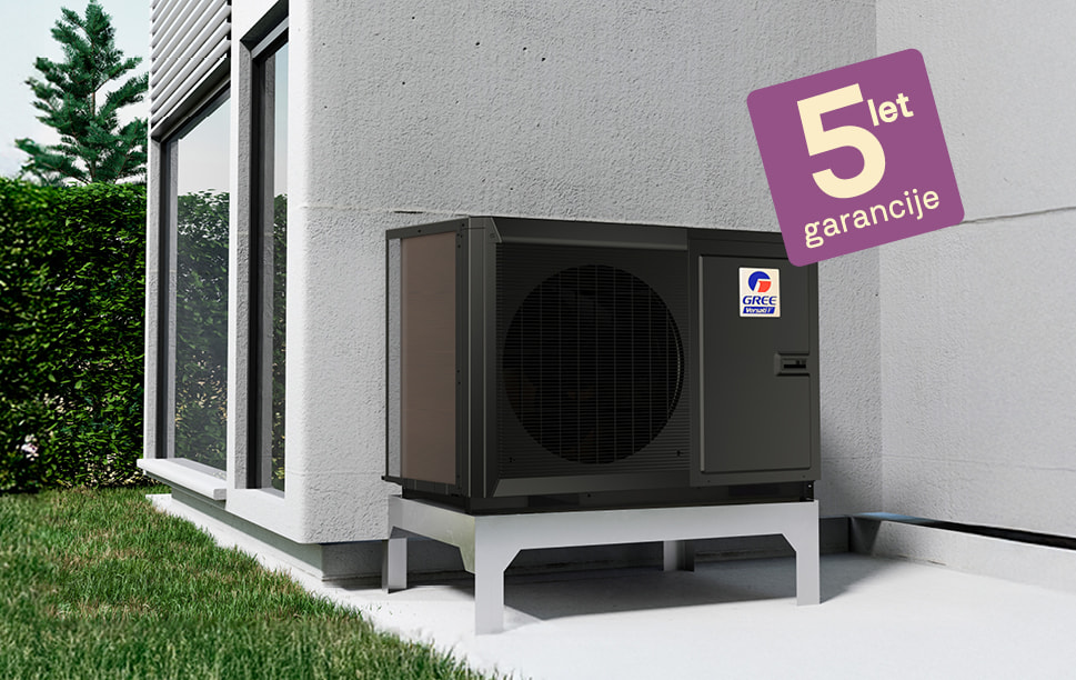 GREE VERSATI – tiha in prilagodljiva toplotna črpalka